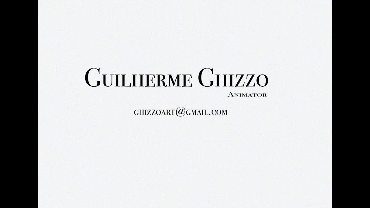 Guilherme Ghizzo - Animation Reel
