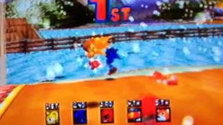 Sonic R: Resort Island in 47.06 seconds (Personal Record)