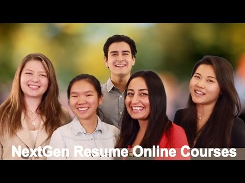free-online-course:-nextgen-resume----creative-self-marketing