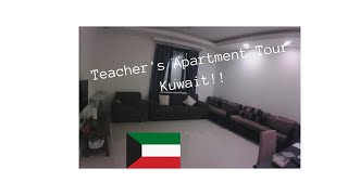 Teacher's Apartment Tour in Kuwait, No rent