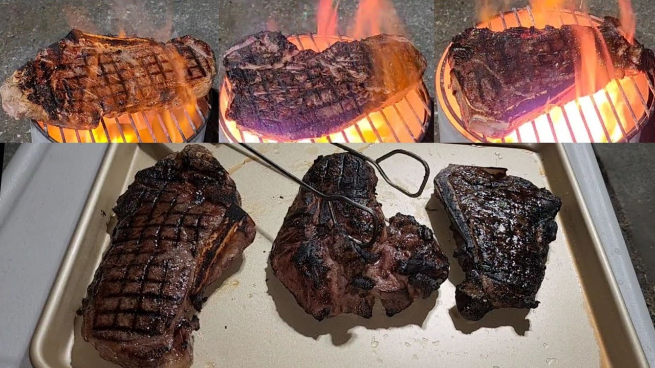 Cheap NY New York Strip and Top Sirloin Steak Steaks Taste Test