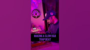 Making a Slow Trap R&B Beat #beatmaking #makingbeats #flstudio #mpclive2 #mpclive #akai #rnbbeats