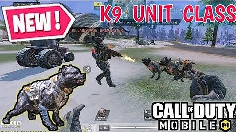 *New* K9 Unit in Call of duty Mobile BR