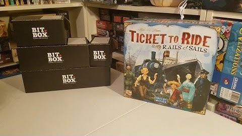 Ticket to Ride Rails and Sails BITBOX Test