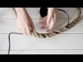 DIY ROPE LAMP // TUTORIAL