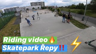 Skatepark Řepy! /riding video