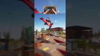 I tried to use 9 sports in 1 clip😭 #gaming #ridersrepublic #skate #skateboarding