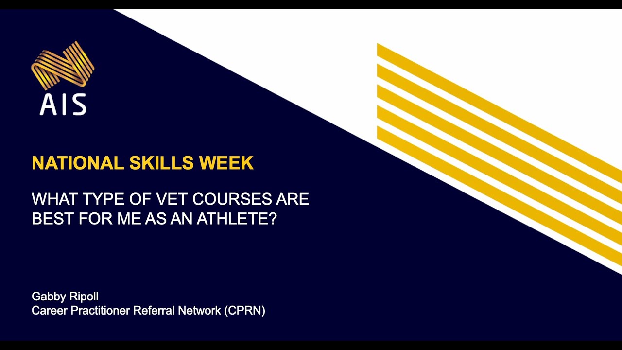 National Skills Week - What type of VET courses and subjects are best and studying remotely at TAFE?