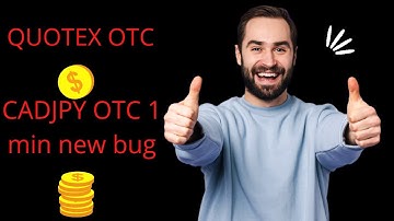 Quotex otc cadjpy 100 percent wining bug🤑