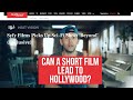 How I Got My Short Film Noticed by Hollywood