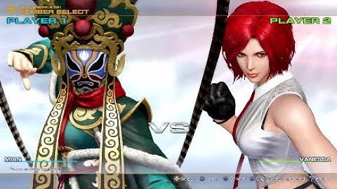 King Of Fighters XIV: Mian Vs Vanessa (FT2)