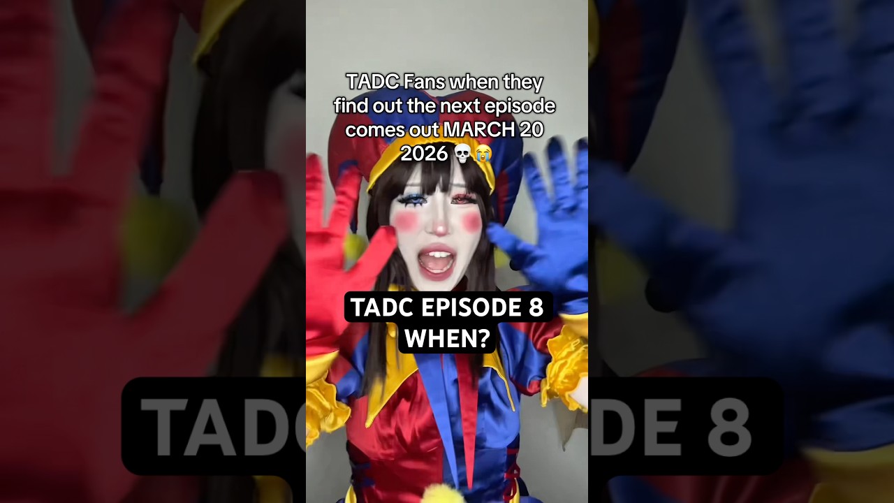 WHAT DO YOU MEAN I GOTTA WAIT 3 MONTHS 😭😭😭 #theamazingdigitalcircus #cosplay #pomni #tadc