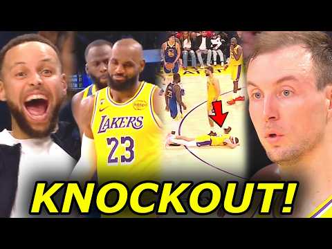 Luke Kennard LAKERS debut! | Hype agad si LeBron, angas na angas si Draymond pinatulog si Reaves!