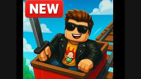 Playing Roblox mine cart (part 1)