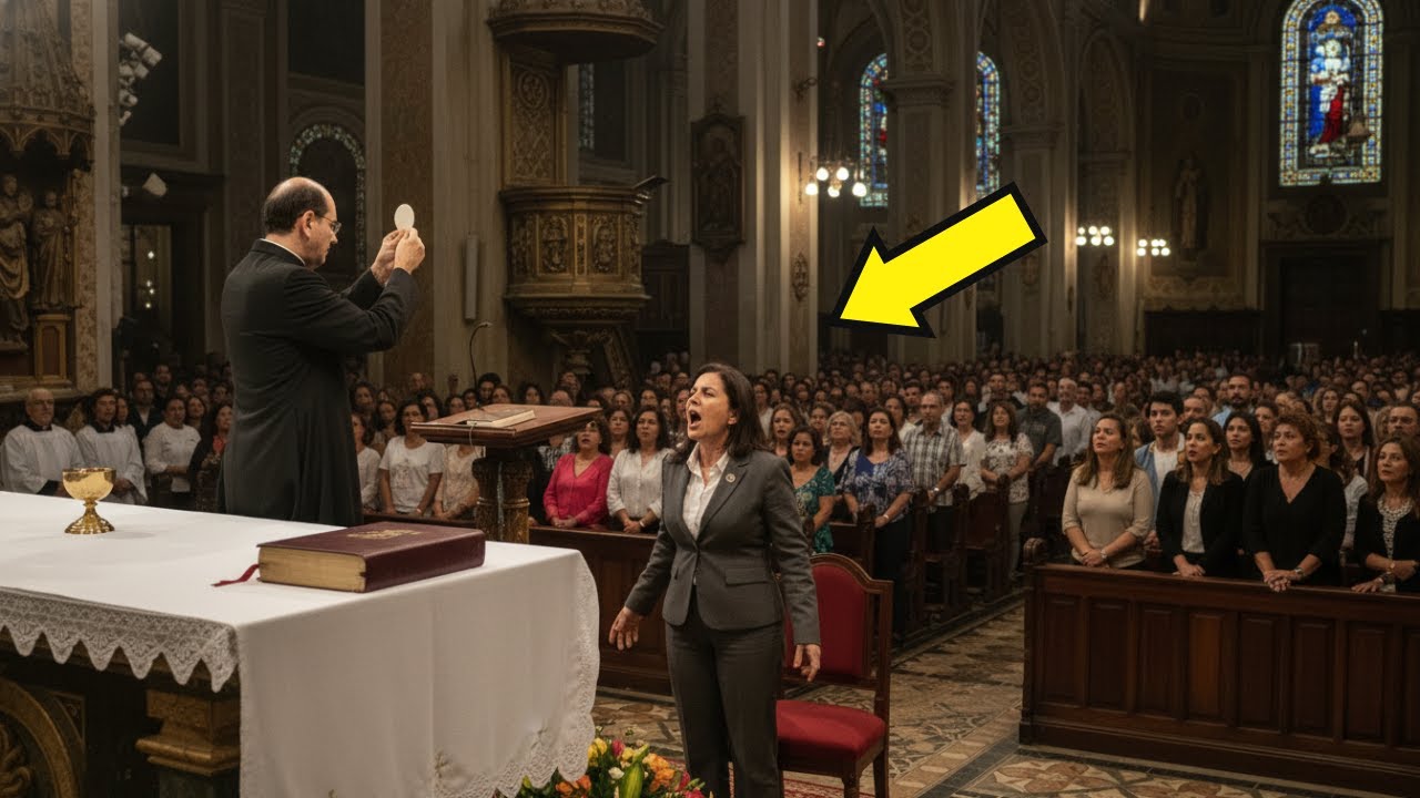 Evangélica contestou Maria em voz alta no meio da missa, e resposta do Pe. Paulo Ricardo paralisou