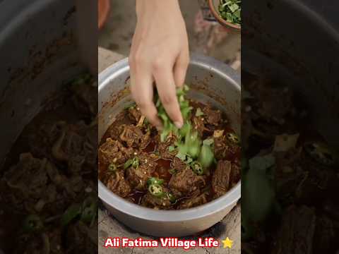 
Ali Fatima Village Life ⭐のレシピ: ペシャワル・ナムキーン・ゴシュト | 簡単羊肉レシピ | 村の調理ASMR