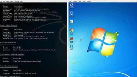 Kali Linux 2016 1  PC Hacking   Keylogger   Metasploit Part 6