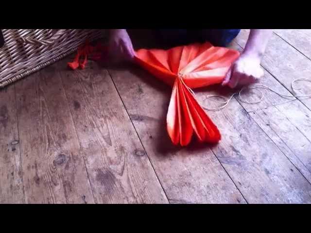 How to make tissue paper pom poms DIY - Red Ted Art