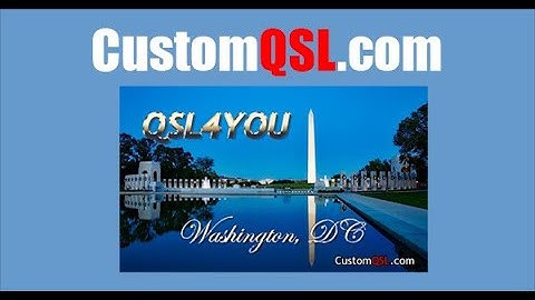 Custom Designed Photo QSL Cards | Premium Quality QSL Printing | CustomQSL.com
