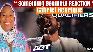 GABRIEL HENRIQUE | Something Beautiful - America’s Got Talent Qualifiers 2023 REACTION