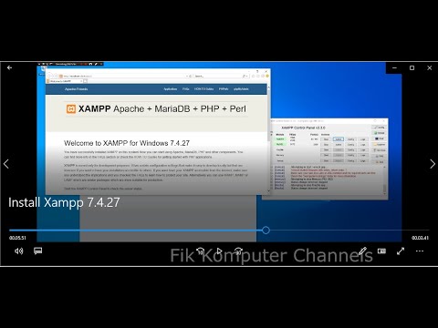 Install Xampp 7.4.27