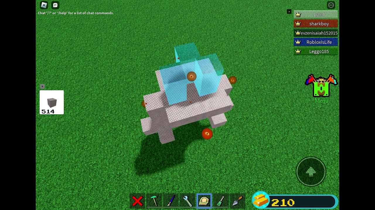 Hwo to build starter mech in build a boat