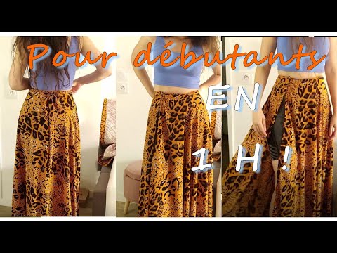 DIY Jupe longue fendue facile et rapide !