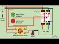 Emergency stop button switch wiring diagram