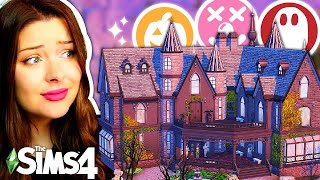 Using ~Scary Aesthetics~ To Build a House in The Sims 4