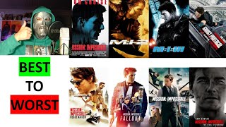 Ranking All 8 Mission: Impossible Movies Including The Final Reckoning