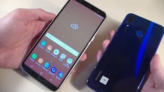 Samsung Galaxy J8 2018 vs Huawei P Smart Plus