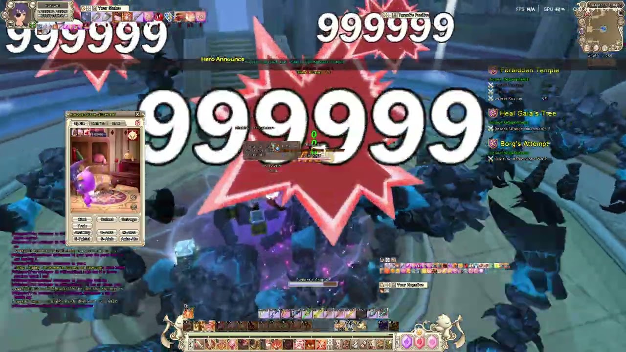 Grand Fantasia Warlord 80 chilling