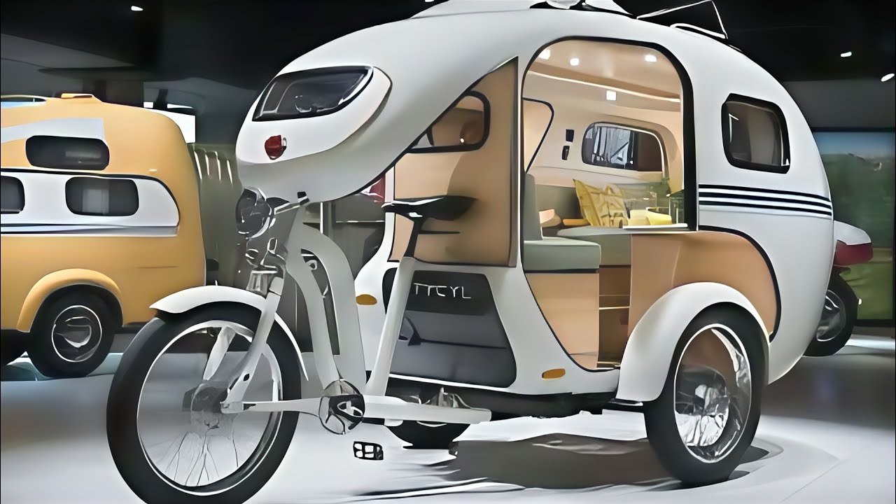 Meet the 2026 Tricycle RV Camper – Tiny Home on 3 Wheels - YouTube