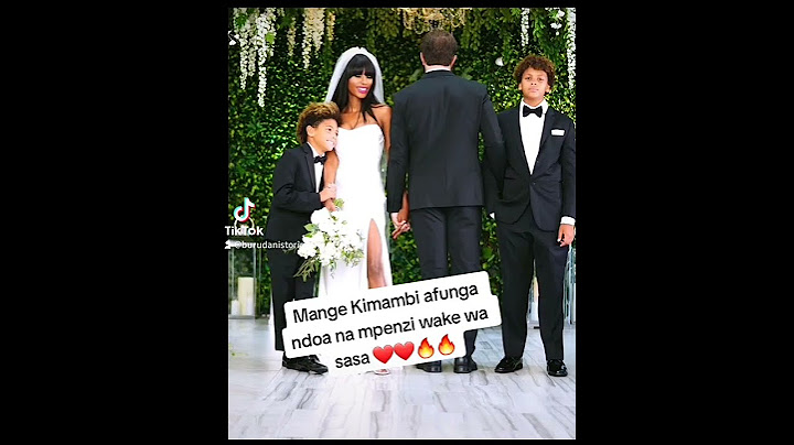 Dada wa Taifa Mange Kimambi afunga ndoa #mangekimambi #burudanistories #entertainmentstories #love