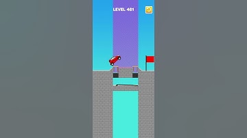 Draw Bridge puzzle level 461 #gaming #gameplay #games #shortvideo #bridge #game #draw #short #shorts