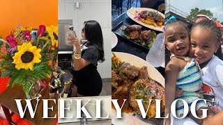 Weekly Vlog: Mom of 2 ✨ | New Hobby | Cheer | Food | NFL Games | Vibes 