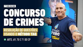 Concurrence of Crimes: HOW TO SOLVE Questions and Not Get Them Wrong in the 1st Phase [PART 01]