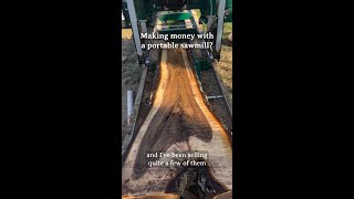 @wildwayadventures making money with a portable sawmill | HM122