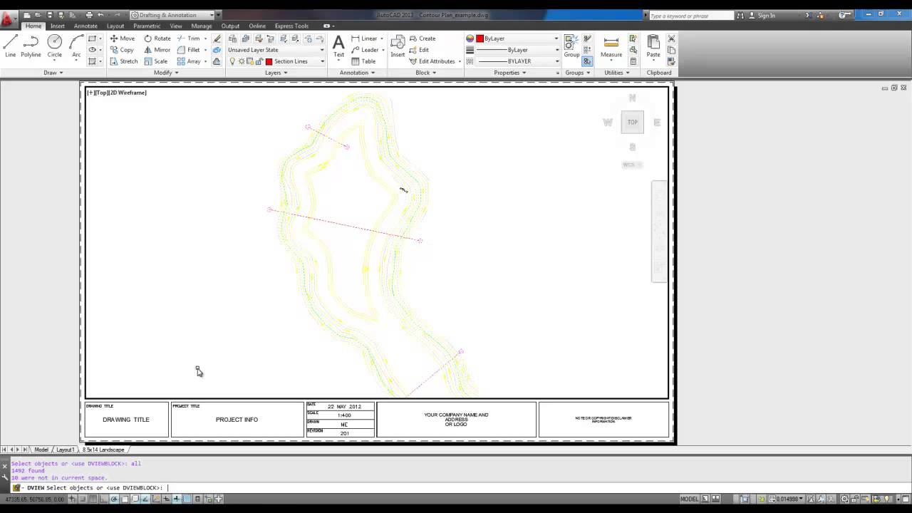 AutoCAD Tutorial How To Rotate View In Viewport YouTube