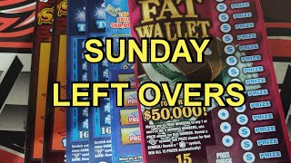 Sunday Left Overs 🤔 | Maryland Lottery | #marylandlottery #scratchcards #wins