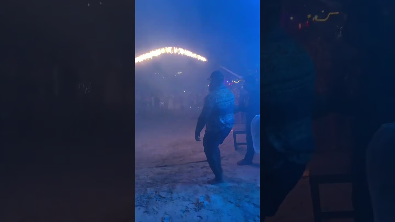 Fire Rope at Full Moon Party Koh Phangan, Thailand 