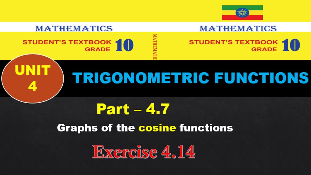 New Curriculum Grade 10 mathematics Tutorial unit 4 part 6/Graphs of ...