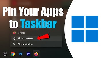 How to Pin Apps to Taskbar in Windows 11