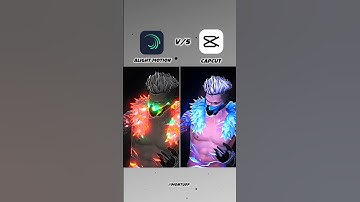 Which one is best 🔥// Alight motion vs CapCut, || MONTU FF #shorts #freefire