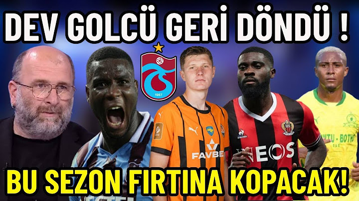 Onuachu Trabzonspor'da ! Trabzonspor'da Yeni Transferler Yolda !