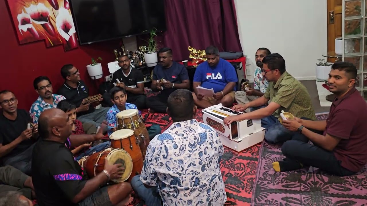 Fiji Faag by Arunesh Kumar (Pappu) of Mulomulo Nadi,, Auckland NZ, dholak by Mani Chand Sunny #holi