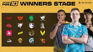 Full PUBG Global Series 10 - Winners Stage Update