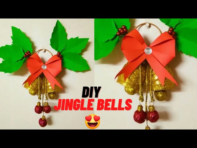 Needle felting supplies JINGLE BELLS, Christmas bells Christmas crafts –  Feltify