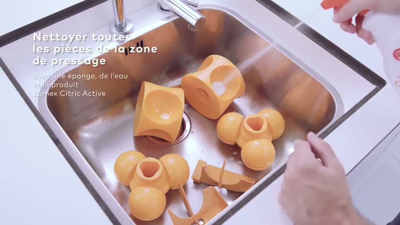 Presse agrume professionnel Speed Up  Zumex - Démontage et nettoyage