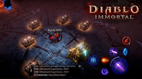 Diablo IMMORTAL First Look at Multiplayer Dungeon! Android BETA 60fps Gameplay